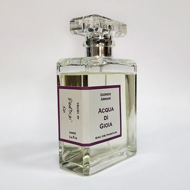 Парфуми (аромат схожий на Armani Acqua di Gioia) Жіночі 100 ml 15791