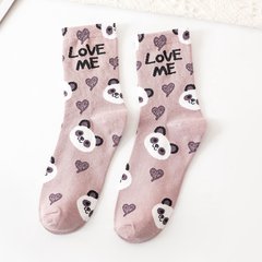 Шкарпетки MavkaSocks Love me панди 1 пара (5183)