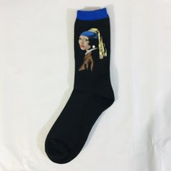 Шкарпетки MavkaSocks дівчина с сережкой 1 пара (5122)