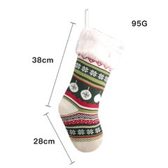 Шкарпетки новорічні декоративні Сніжинки (10066)