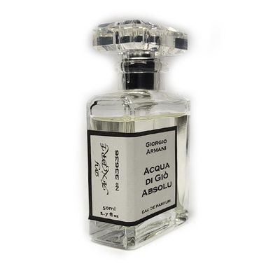 Парфум (аромат схожий на Armani Acqua di Gio Absolu) Чоловічі 50 мл 33636/50