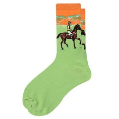Шкарпетки MavkaSocks яскраві та стильні На коні 1 пара (5040)
