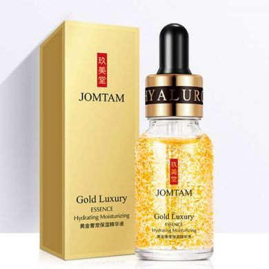 Сироватка для обличчя для зменшення пор з частинками золота Gold Luxury 15мл JOMTAM (162)