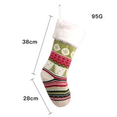 Шкарпетки новорічні декоративні Ялинки (10064)