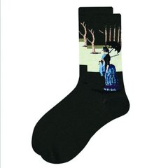 Шкарпетки MavkaSocks яскраві та стильні Пара в лісі 1 пара (5036)