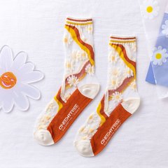 Шкарпетки MavkaSocks літні мереживні (5169)