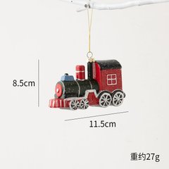 Новорічна іграшка потяг 1шт (10017)