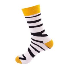 Шкарпетки MavkaSocks яскраві та стильні Зебра хіт 1 пара (5025)