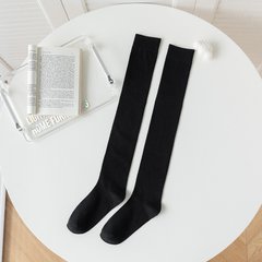 Шкарпетки MavkaSocks вище колін чорні (5166)