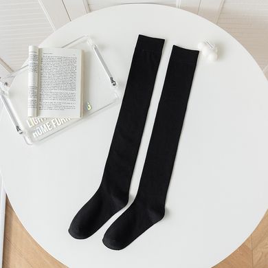 Шкарпетки MavkaSocks вище колін чорні (5166)