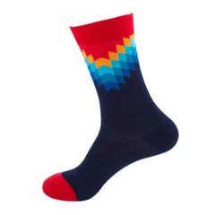 Шкарпетки MavkaSocks яскраві та стильні Арт темний 1 пара (5022)