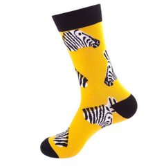 Шкарпетки MavkaSocks яскраві та стильні Зебра 1 пара (5018)