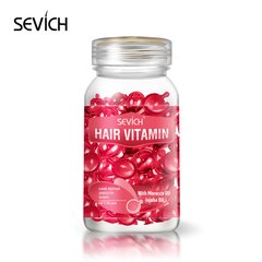 Капсули для глибокого відновлення волосся Sevich (марокканська олія та олія жожоба) червоні 30 капсул (441)