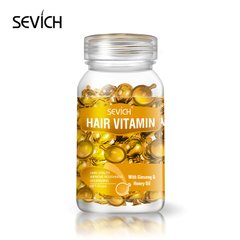 Капсули для відновллення ламкого і пористого волосся Sevich (женьшень та мед) помаранчеві 30 капсул (445)