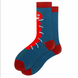 Шкарпетки MavkaSocks яскраві та стильні Гусениця 1 пара (5111)