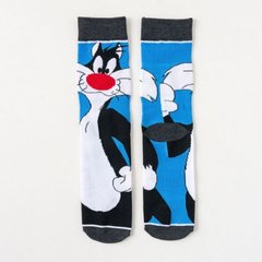 Шкарпетки MavkaSocks яскраві та стильні кіт Фелікс 1 пара (5055)