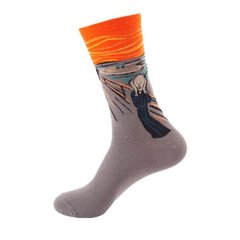 Шкарпетки MavkaSocks яскраві та стильні Крик 1 пара (5003)