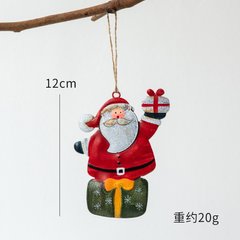 Новорічна іграшка Санта з подарунком 1шт (10041)